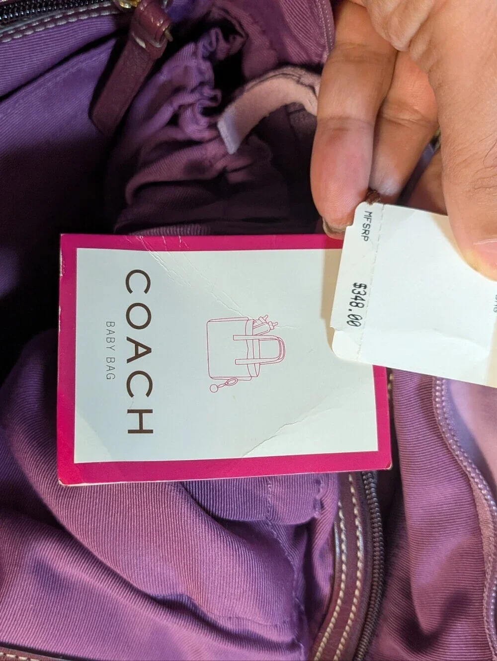 Coach soft pink